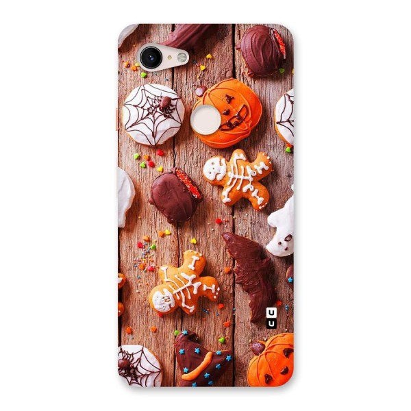 Halloween Chocolates Back Case for Google Pixel 3 XL