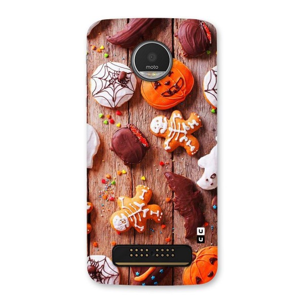 Halloween Chocolates Back Case for Moto Z Play