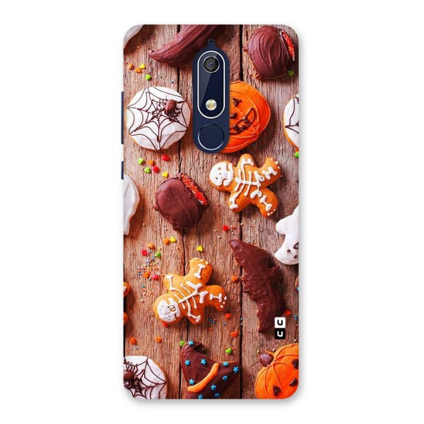 Halloween Chocolates Back Case for Nokia 5.1