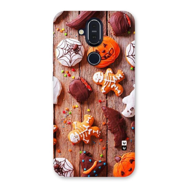 Halloween Chocolates Back Case for Nokia 8.1