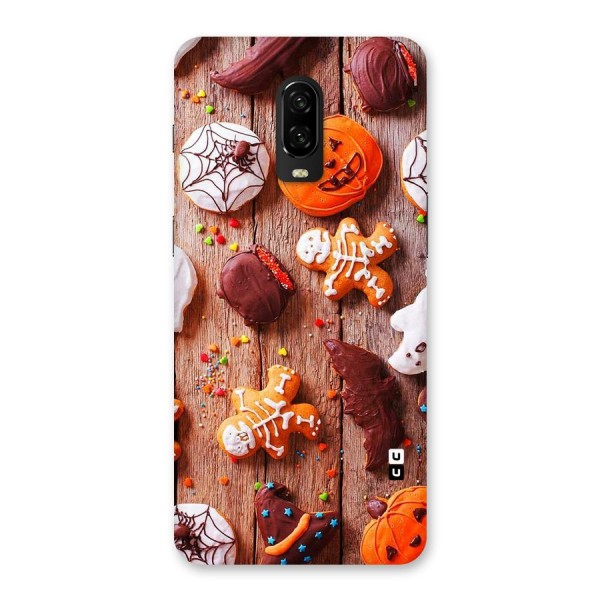 Halloween Chocolates Back Case for OnePlus 6T