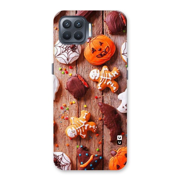 Halloween Chocolates Back Case for Oppo F17 Pro