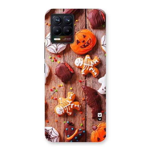 Halloween Chocolates Back Case for Realme 8