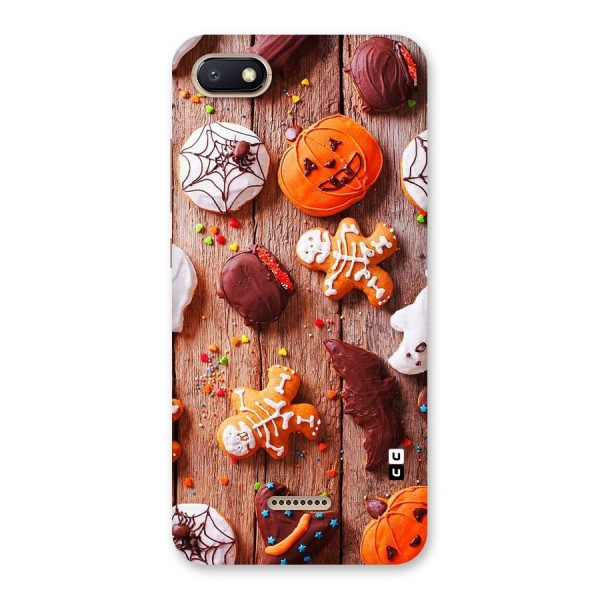 Halloween Chocolates Back Case for Redmi 6A