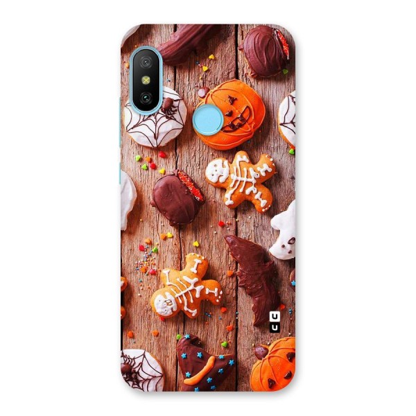 Halloween Chocolates Back Case for Redmi 6 Pro