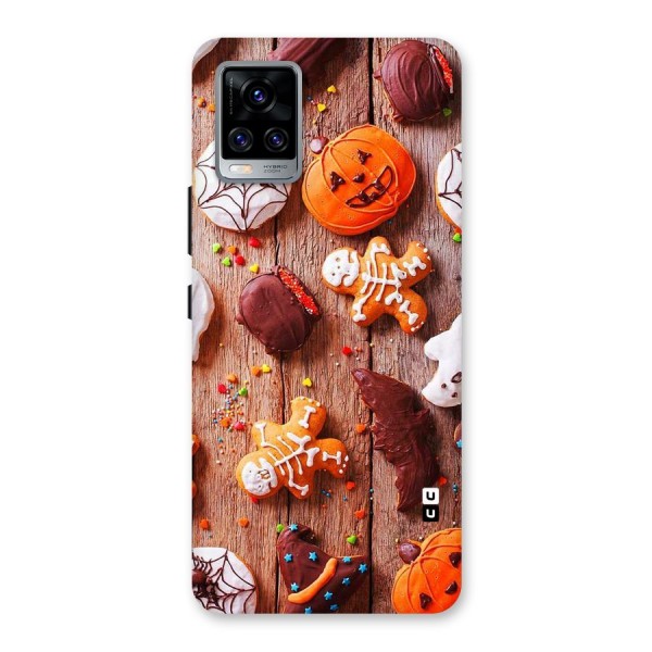 Halloween Chocolates Back Case for Vivo V20 Pro