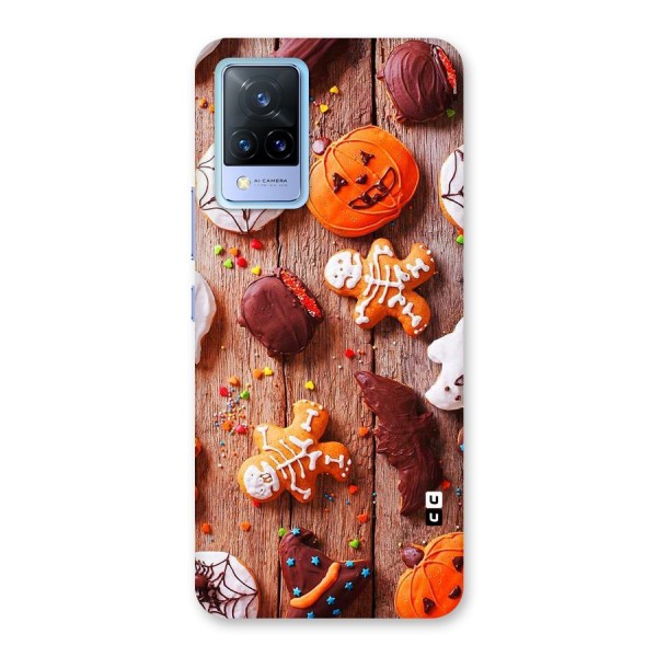 Halloween Chocolates Back Case for Vivo V21 5G