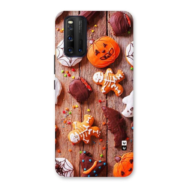 Halloween Chocolates Back Case for Vivo iQOO 3