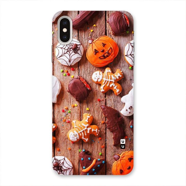 Halloween Chocolates Back Case for iPhone XS Max