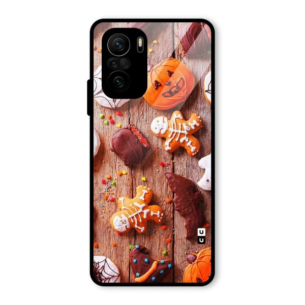 Halloween Chocolates Glass Back Case for Mi 11x