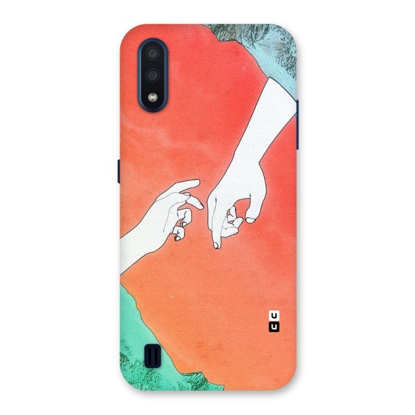 Hand Paint Drawing Back Case for Galaxy M01