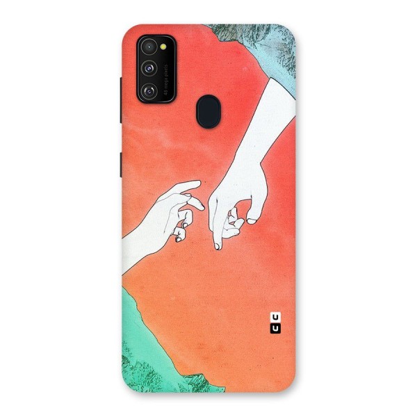 Hand Paint Drawing Back Case for Galaxy M21