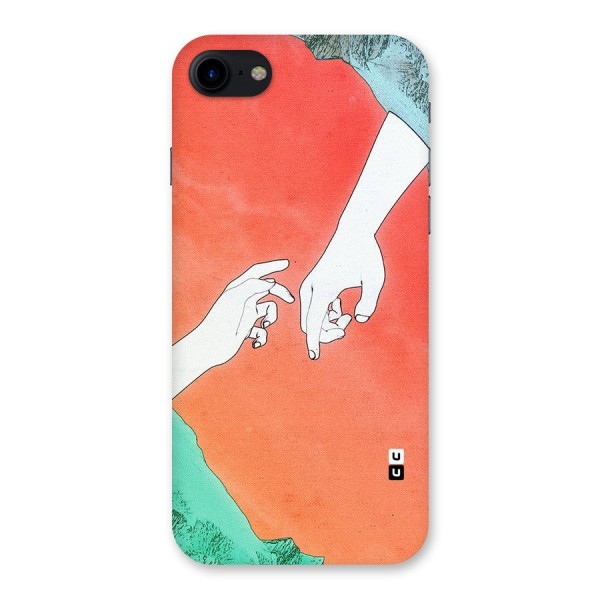 Hand Paint Drawing Back Case for iPhone SE 2020