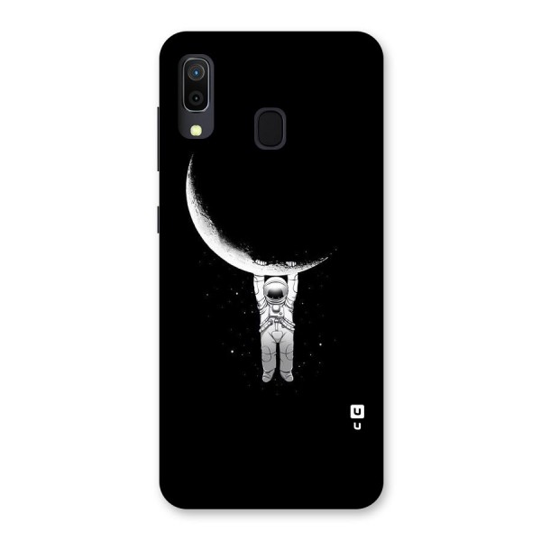 Hanging Astronaut Back Case for Galaxy A30