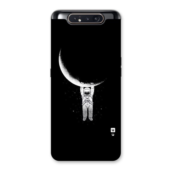 Hanging Astronaut Back Case for Galaxy A80