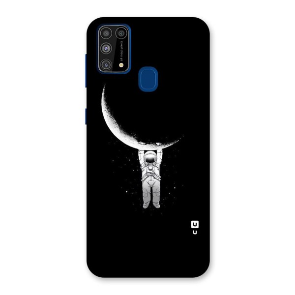 Hanging Astronaut Back Case for Galaxy F41