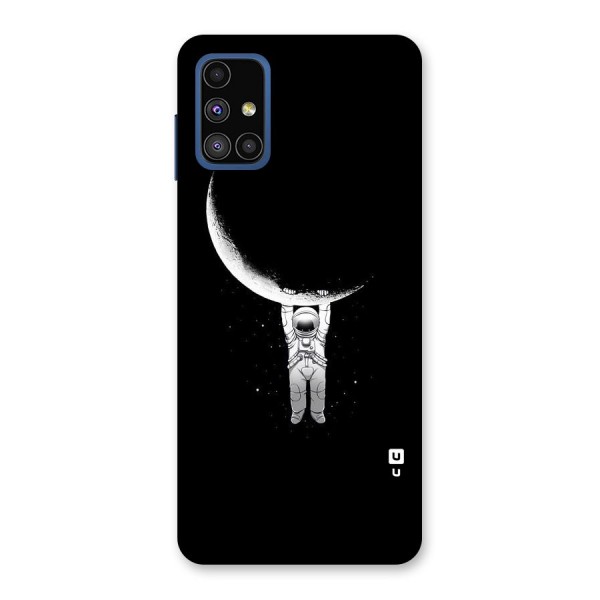 Hanging Astronaut Back Case for Galaxy M51