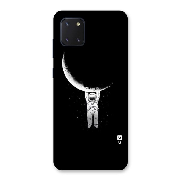 Hanging Astronaut Back Case for Galaxy Note 10 Lite