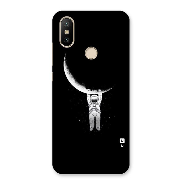 Hanging Astronaut Back Case for Mi A2