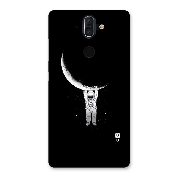 Hanging Astronaut Back Case for Nokia 8 Sirocco