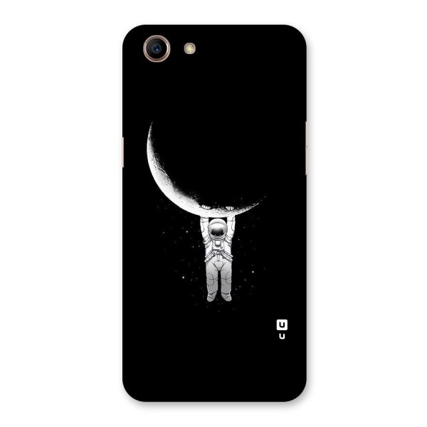 Hanging Astronaut Back Case for Oppo A83 (2018)