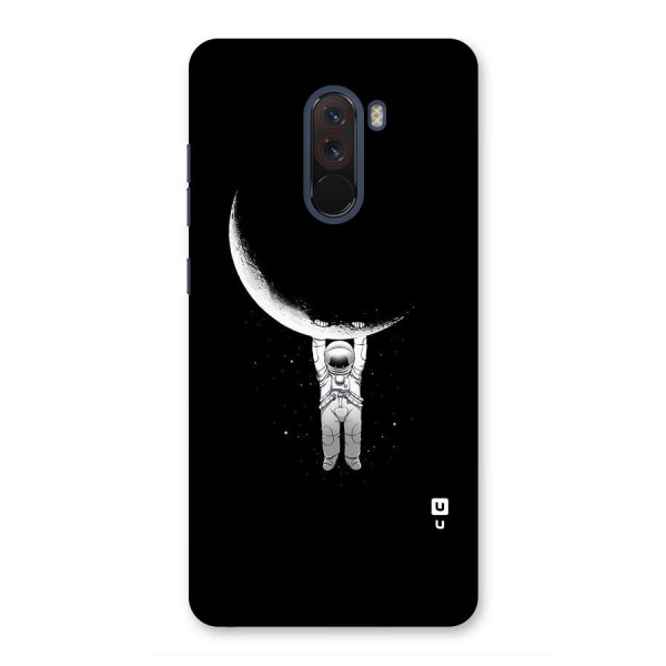 Hanging Astronaut Back Case for Poco F1