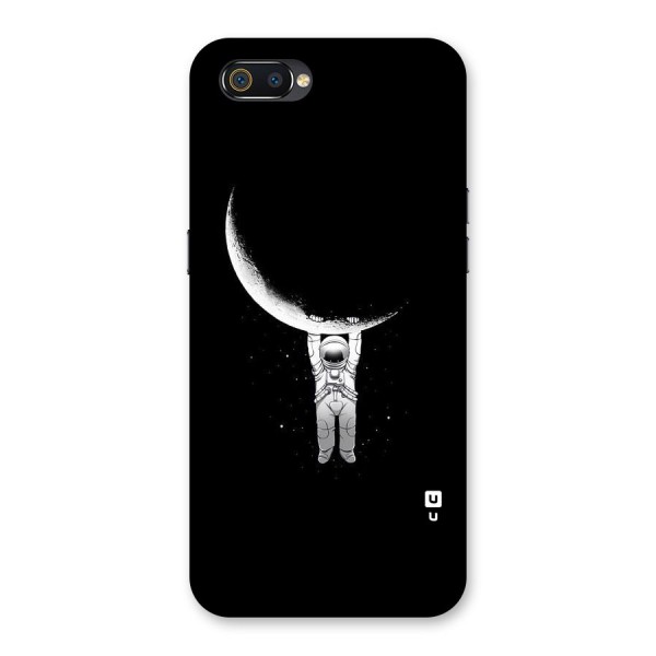 Hanging Astronaut Back Case for Realme C2