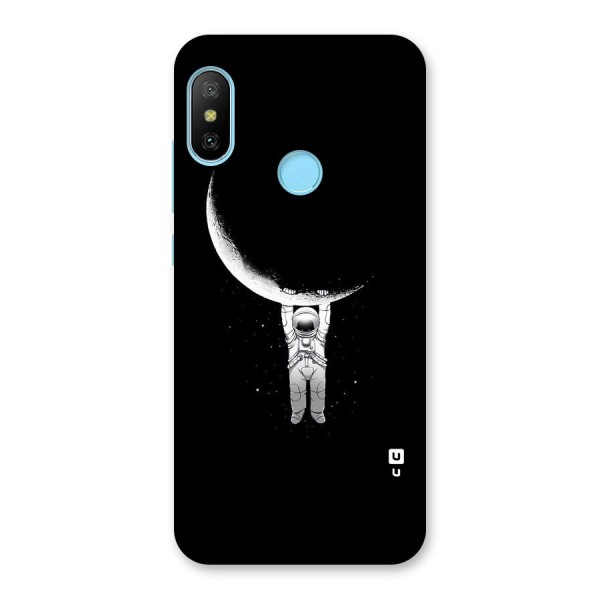 Hanging Astronaut Back Case for Redmi 6 Pro