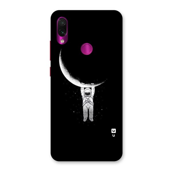 Hanging Astronaut Back Case for Redmi Note 7 Pro