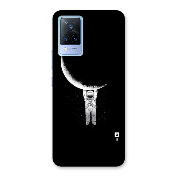 Hanging Astronaut Back Case for Vivo V21 5G