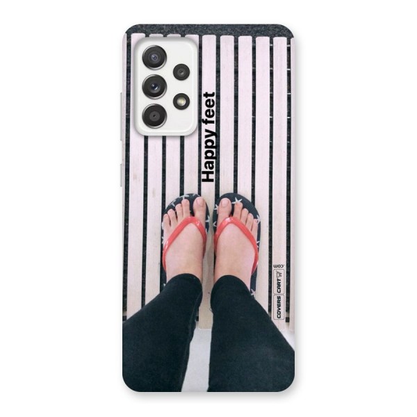 Happy Feet Back Case for Galaxy A52