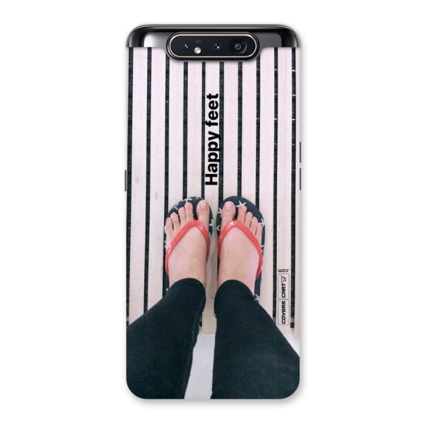 Happy Feet Back Case for Galaxy A80