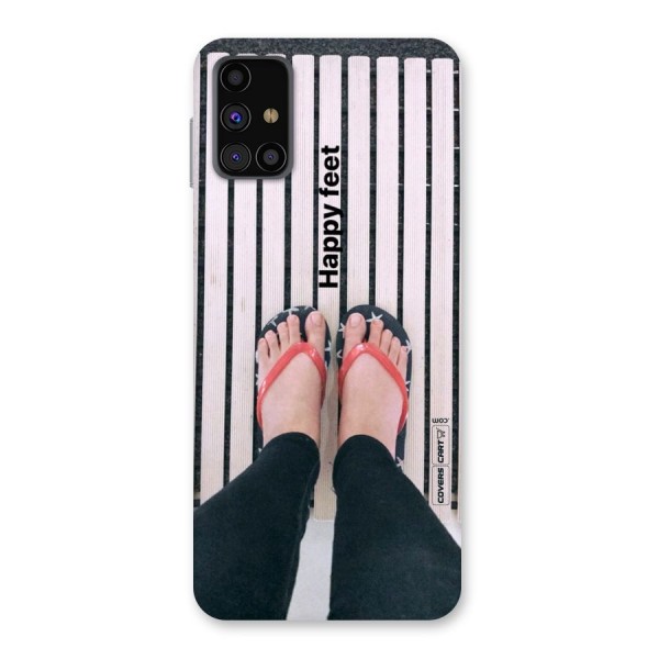 Happy Feet Back Case for Galaxy M31s