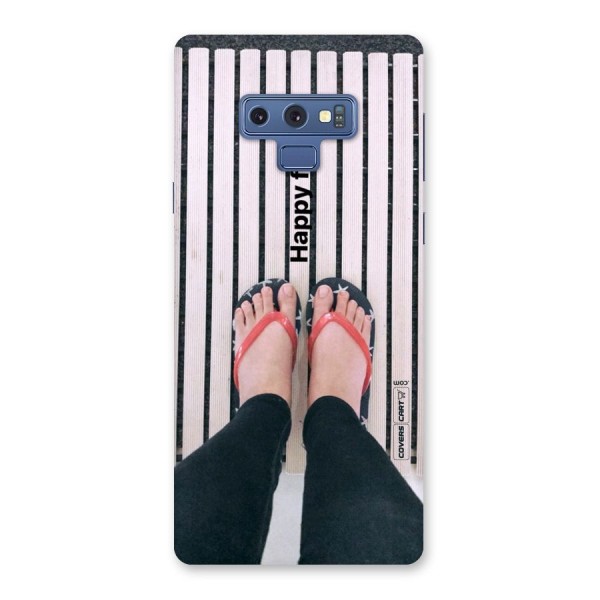 Happy Feet Back Case for Galaxy Note 9