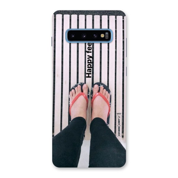 Happy Feet Back Case for Galaxy S10 Plus