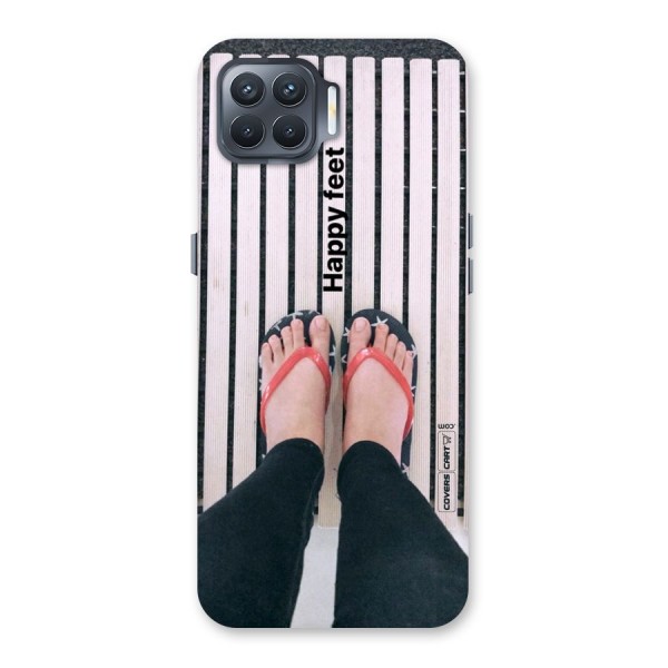 Happy Feet Back Case for Oppo F17 Pro