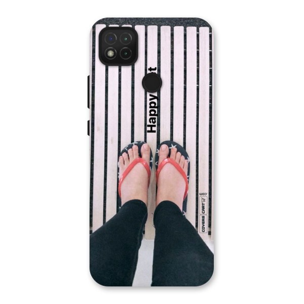 Happy Feet Back Case for Redmi 9C