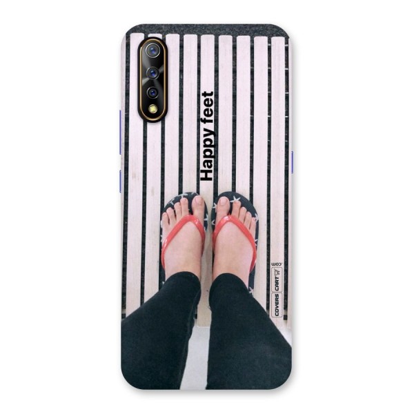 Happy Feet Back Case for Vivo S1