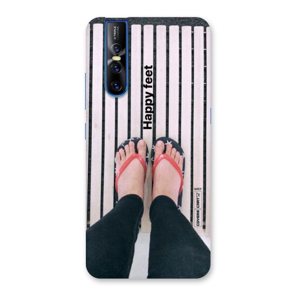 Happy Feet Back Case for Vivo V15 Pro