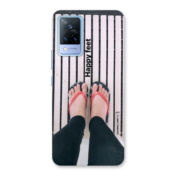 Happy Feet Back Case for Vivo V21 5G