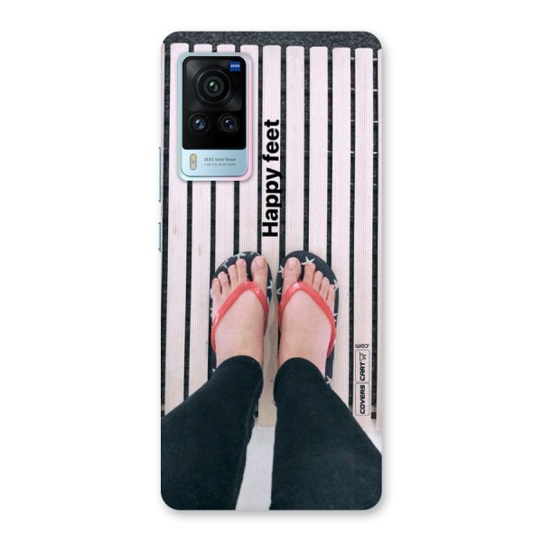 Happy Feet Back Case for Vivo X60 Pro