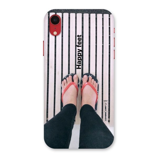 Happy Feet Back Case for iPhone XR