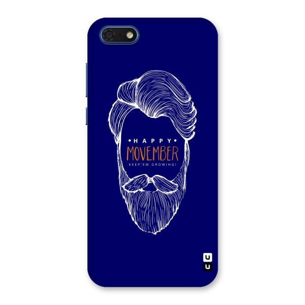 Happy Movember Blue Back Case for Honor 7s