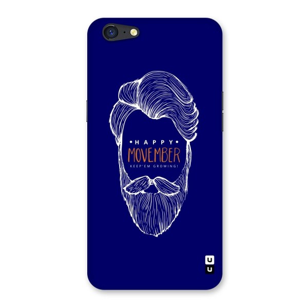 Happy Movember Blue Back Case for Oppo A71