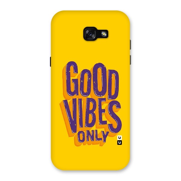 Happy Vibes Only Back Case for Galaxy A7 (2017)