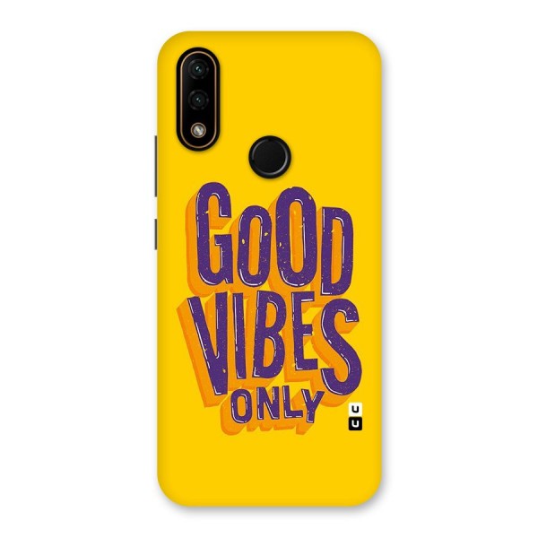 Happy Vibes Only Back Case for Lenovo A6 Note