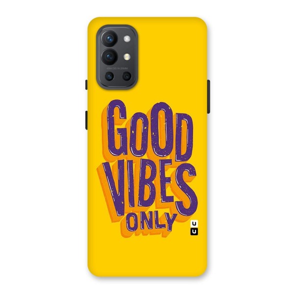 Happy Vibes Only Back Case for OnePlus 9R