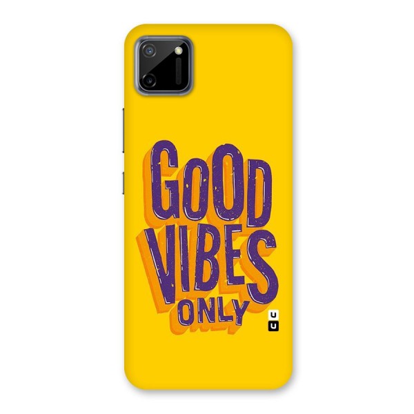 Happy Vibes Only Back Case for Realme C11