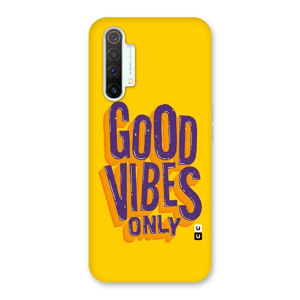 Happy Vibes Only Back Case for Realme X3 SuperZoom