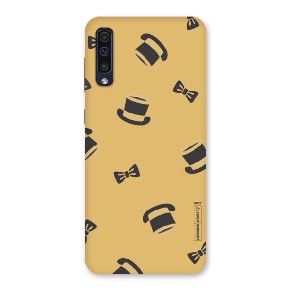 Hat and Bow Tie Back Case for Galaxy A50